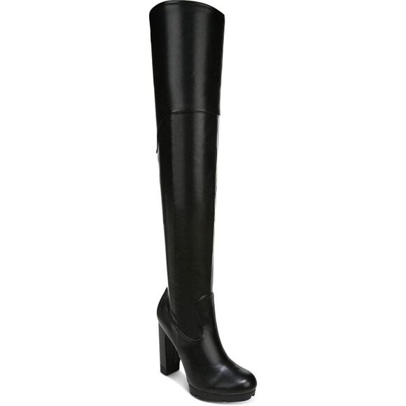 Bar III Giana Faux Leather Boots Replacement Amputee Left Shoe Only Black 6.5M - Picture 8 of 9